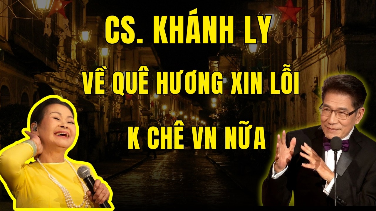 QUÊ HƯƠNG LÀ TRÙM KHẾ NGỌT KHÁNH LY QUAY ĐẦU KHÔNG CHÊ BAI VIỆT NAM NỮA |Chuyện Đêm Khuya