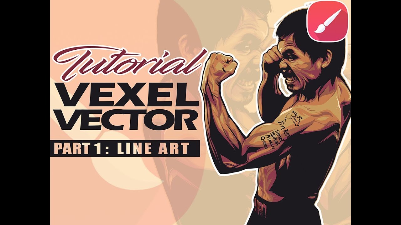 Vexel Art/Vector Art/Infinite Painter Speed Art - Manny 
