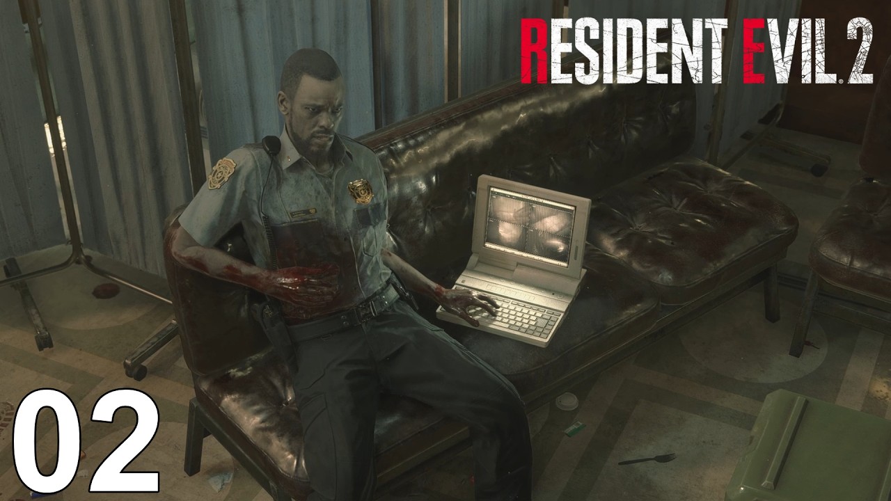 Claire też się udało przedostać na komisariat... Resident Evil 2 [#2]