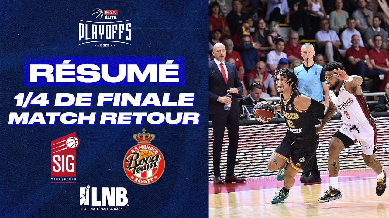 Strasbourg vs. Monaco | Résumé 2022/2023 | LNB Officiel