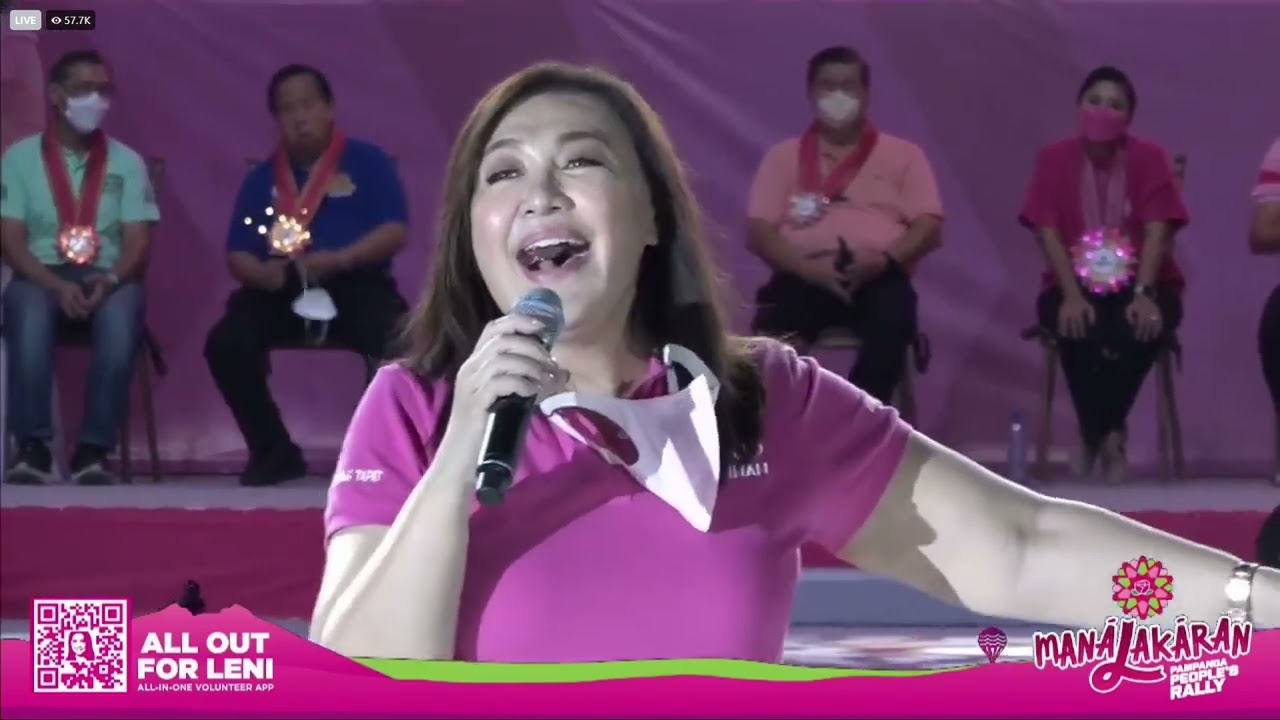 Megastar Sharon Cuneta - Pangilinan - People's Rally San Fernando Pampanga