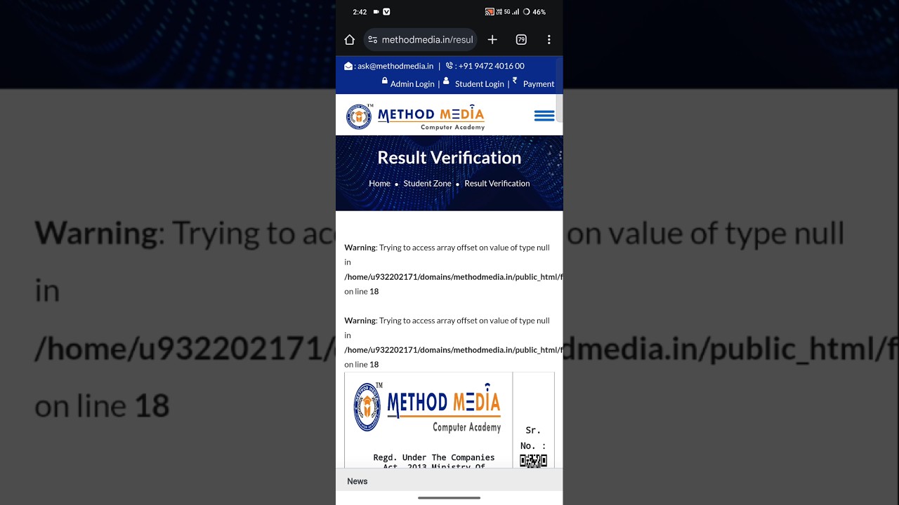 How to verify online certificate using QR scanner app l how to do certificate verification online