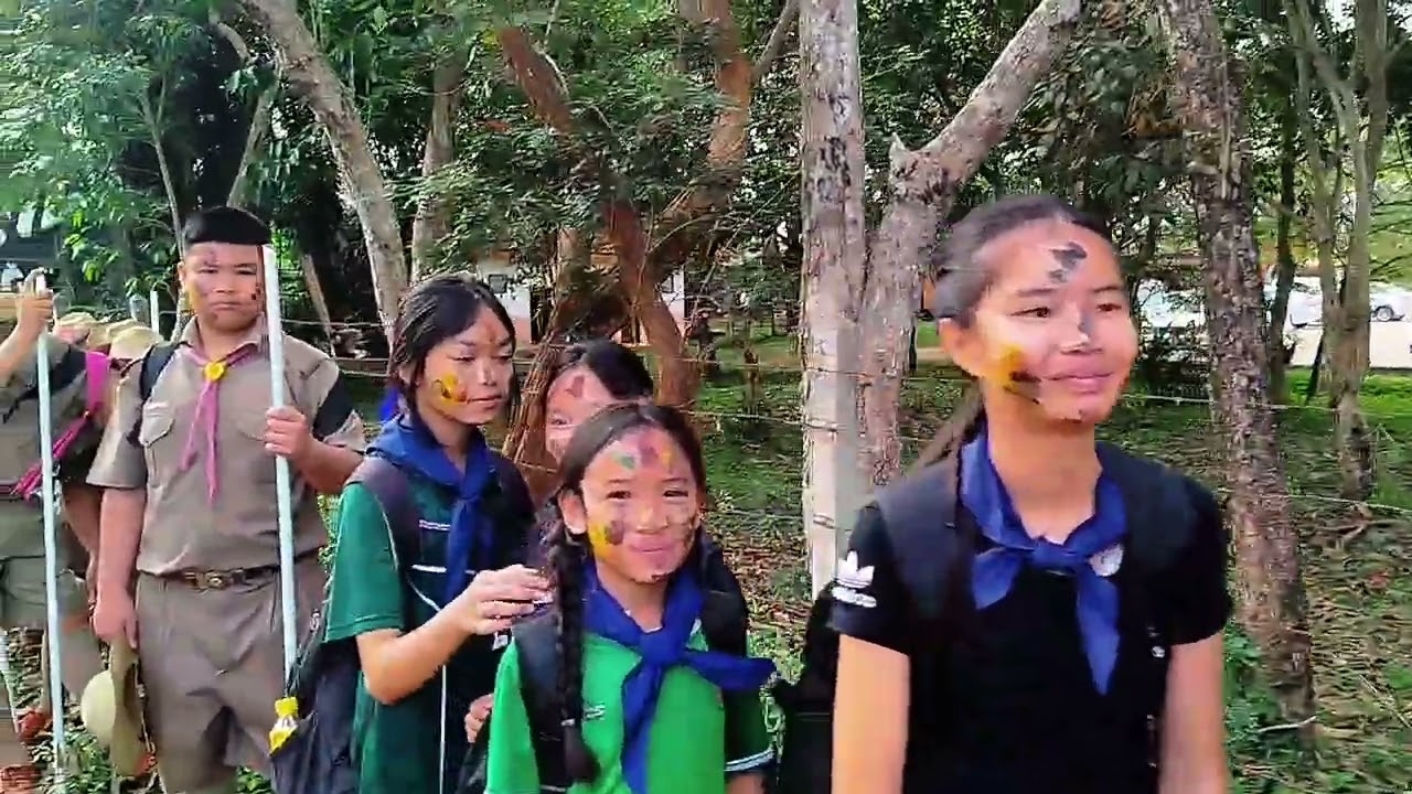 กิจกรรมเข้าค่ายเดินทางไกลลูกเสือ เนตรนารี ยุวกาชาด 2568 