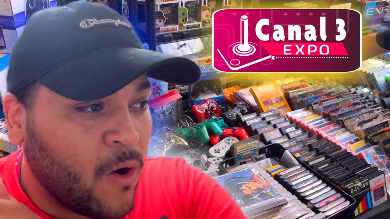CANAL 3… MAIOR EVENTO RETRO GAMES DO BRASIL (FILMEI DETALHES)