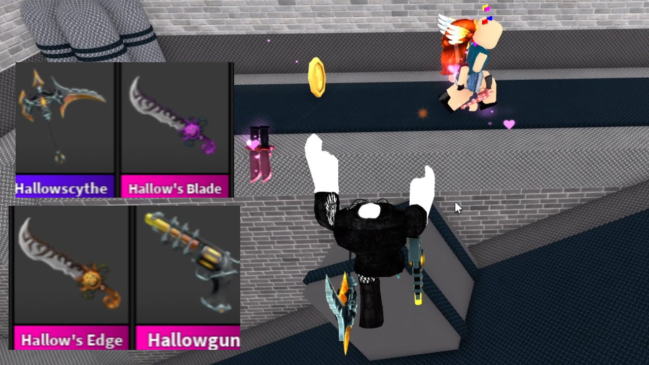 MM2 MONTAGE WITH ONLY HALLOW WEAPONS (Murder Mystery 2)