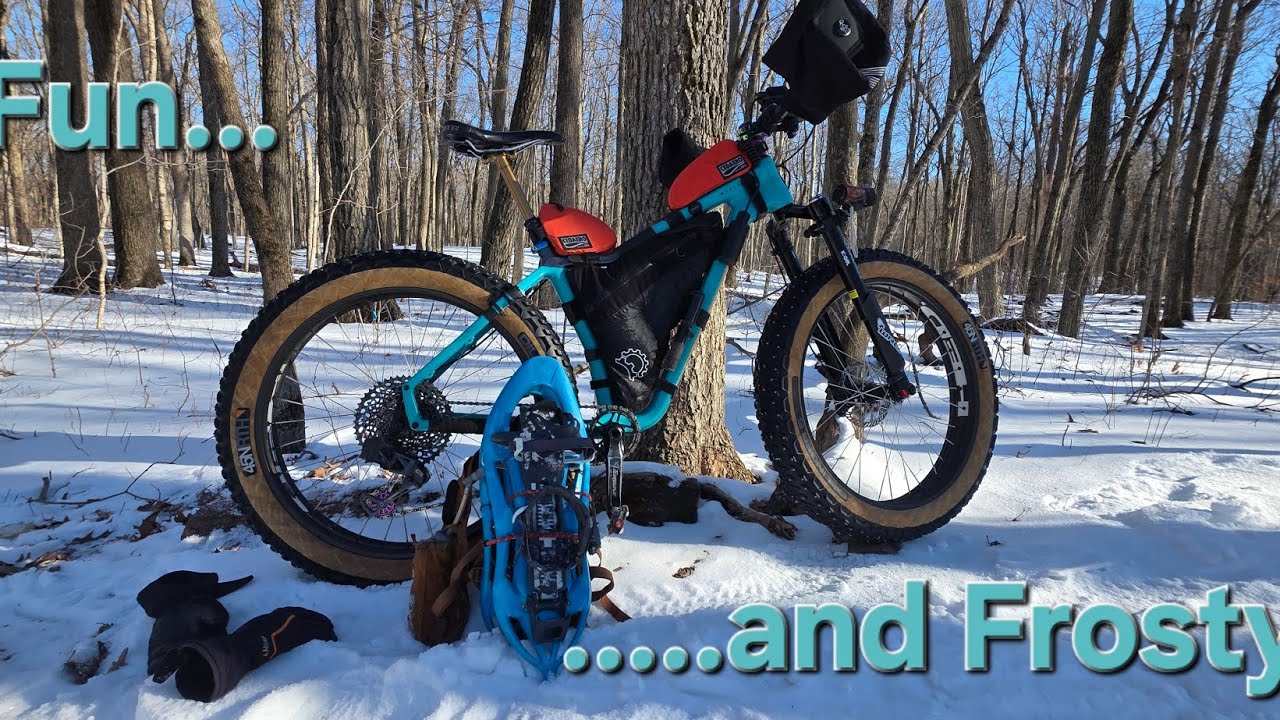 Fun couple of frosty days in da Wisconsin....riding fatbikes!