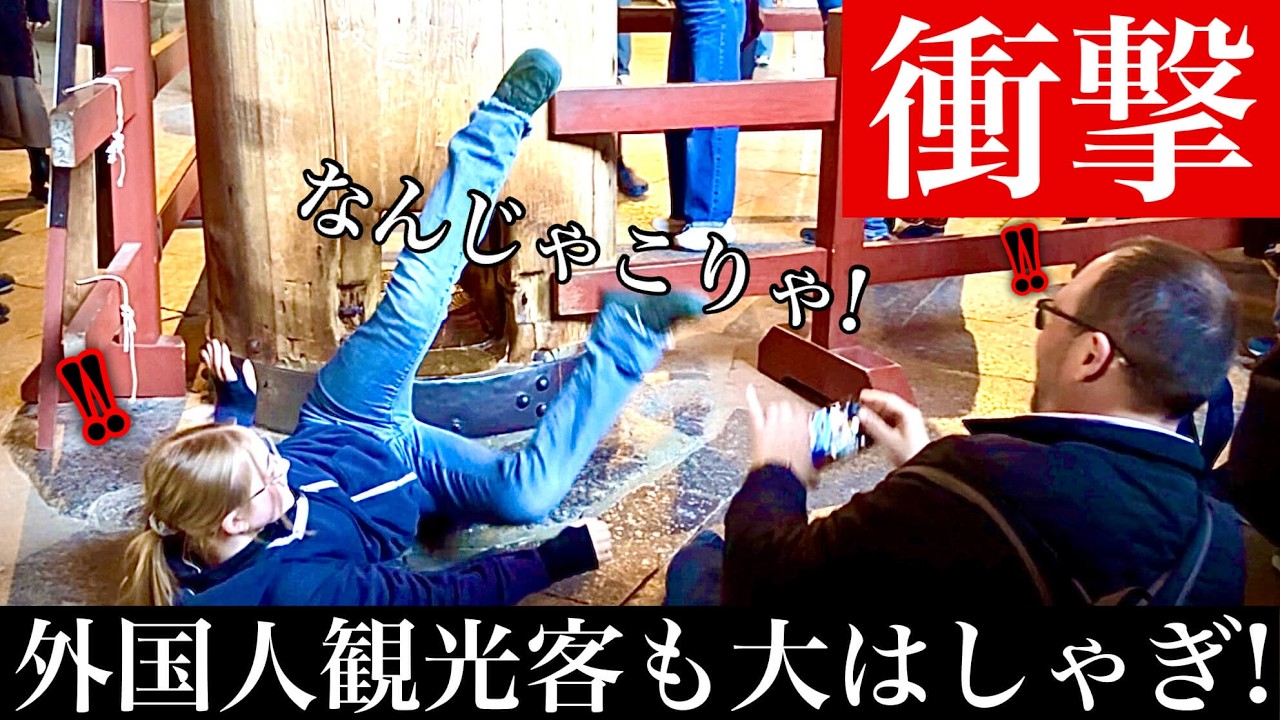 「日本ってこんな国だったの!?」桜満開の東大寺で次々と衝撃を受ける外国人観光客