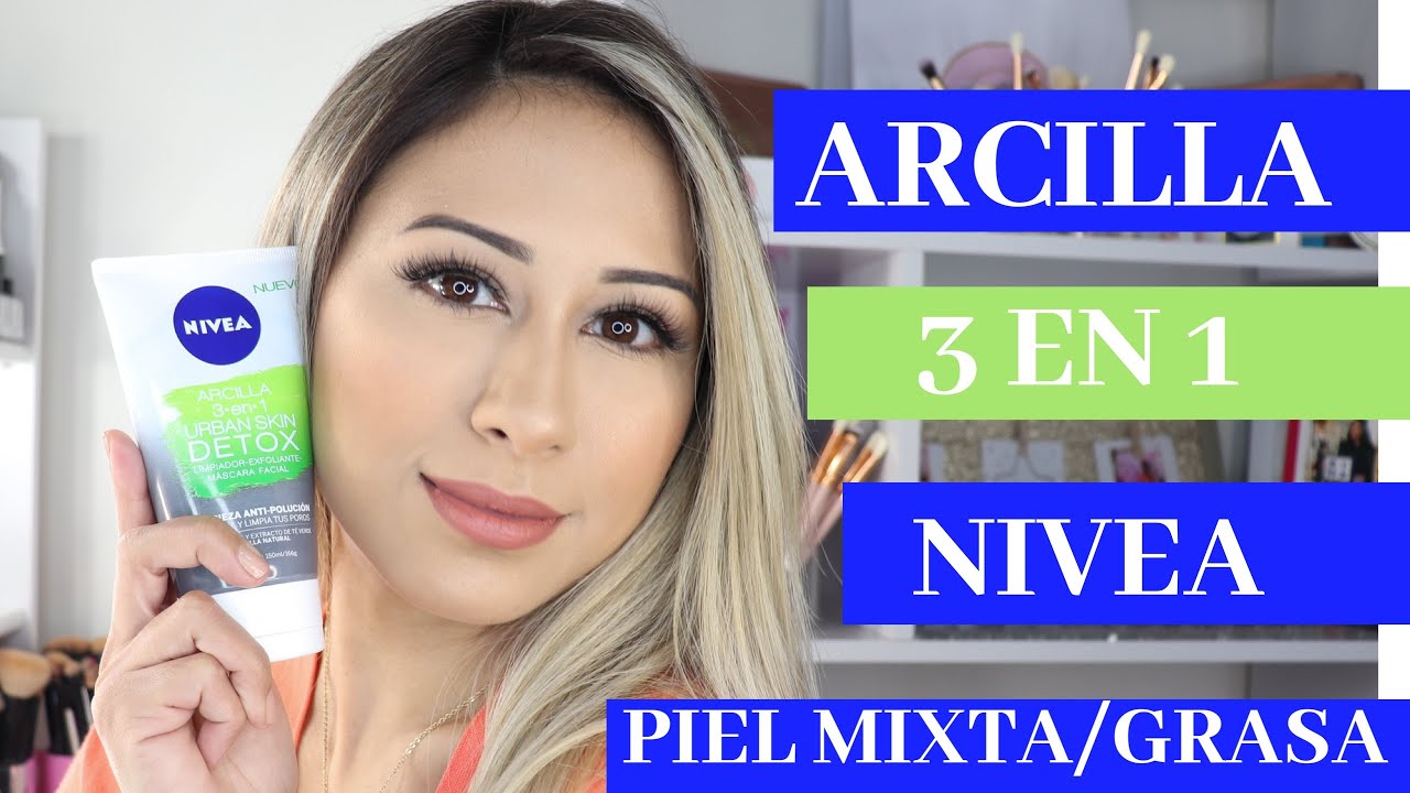 ARCILLA 3 EN 1 URBAN SKIN DETOX NIVEA | PIEL MIXTA/GRASA