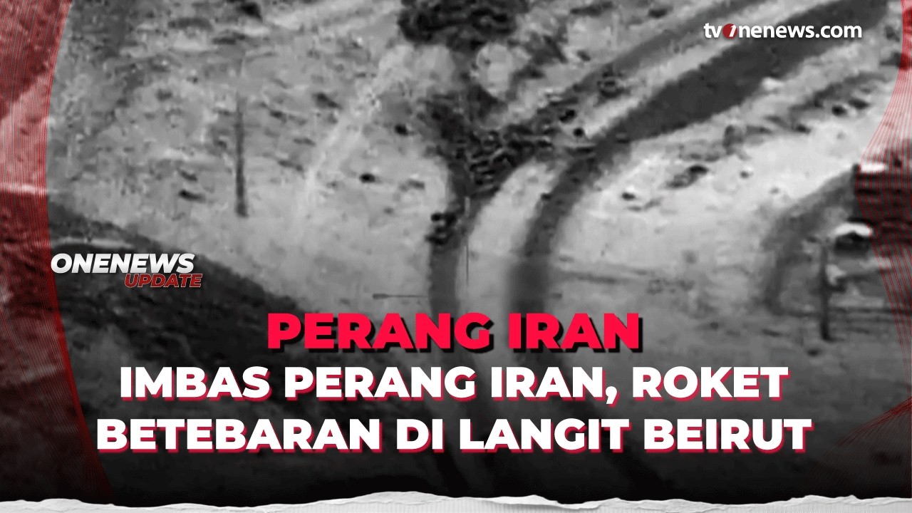 Beirut Terseret Perang, Proyektil Israel Berterbangan di Langit | OneNews Update