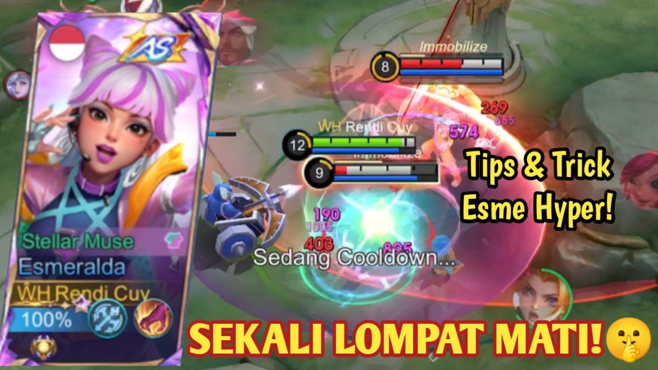 ESMERALDA HYPER SEKALI COMBO MATI! CARA MAIN ESMERALDA JUNGLER | BUILD ESMERALDA TERSAKIT 2024 -MLBB