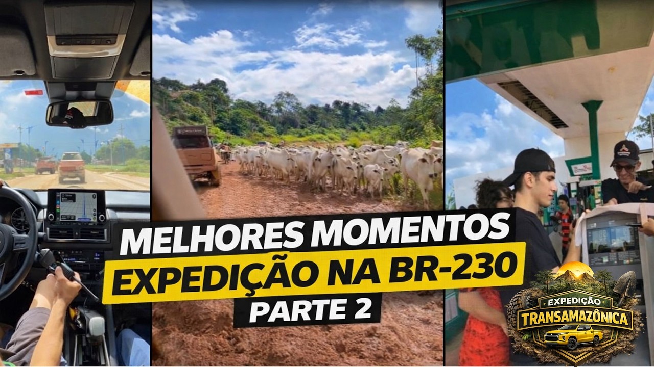 Transamazônica BR-230 – Melhores Momentos da Expedição #2 #ricardinhoacf #tonimek #ratoborrachudo