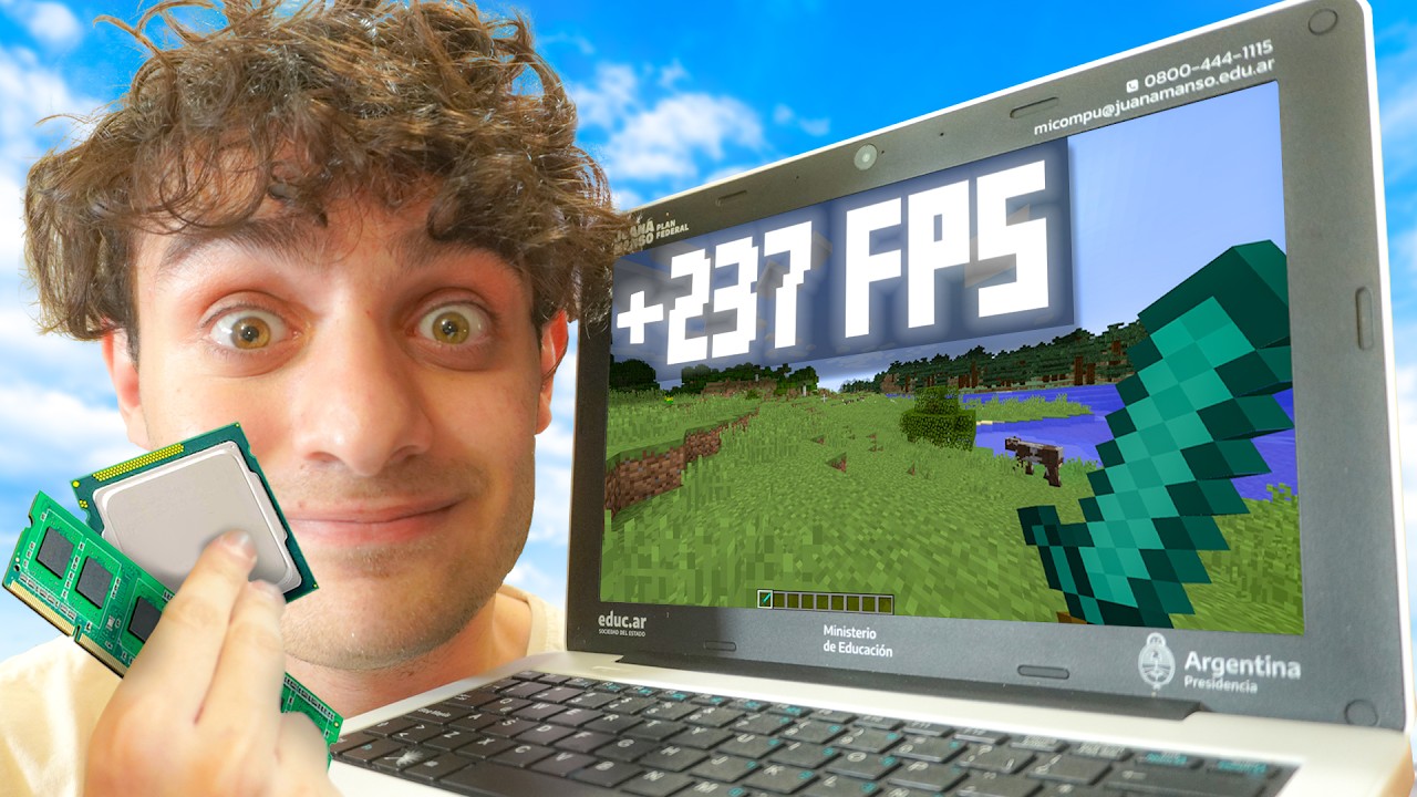 MEJORE una NOTEBOOK DEL GOBIERNO A GAMER ¿Se puede?