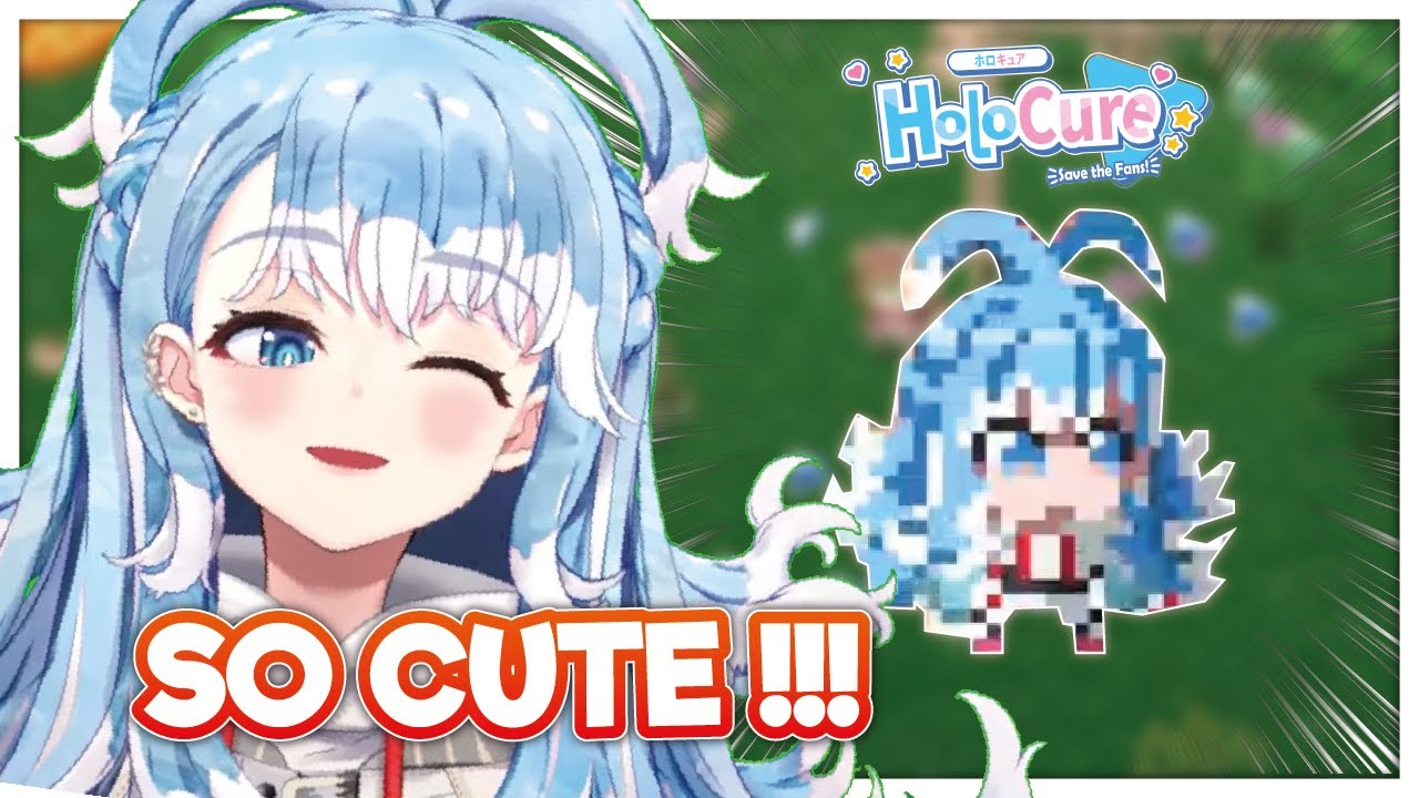 Kobo cant stop making cute noises when Play her Holocure character !!!!