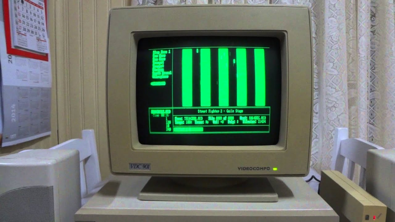 PC XT Microtec MF86 with Roland MPU-401AT and SC-7 sound module