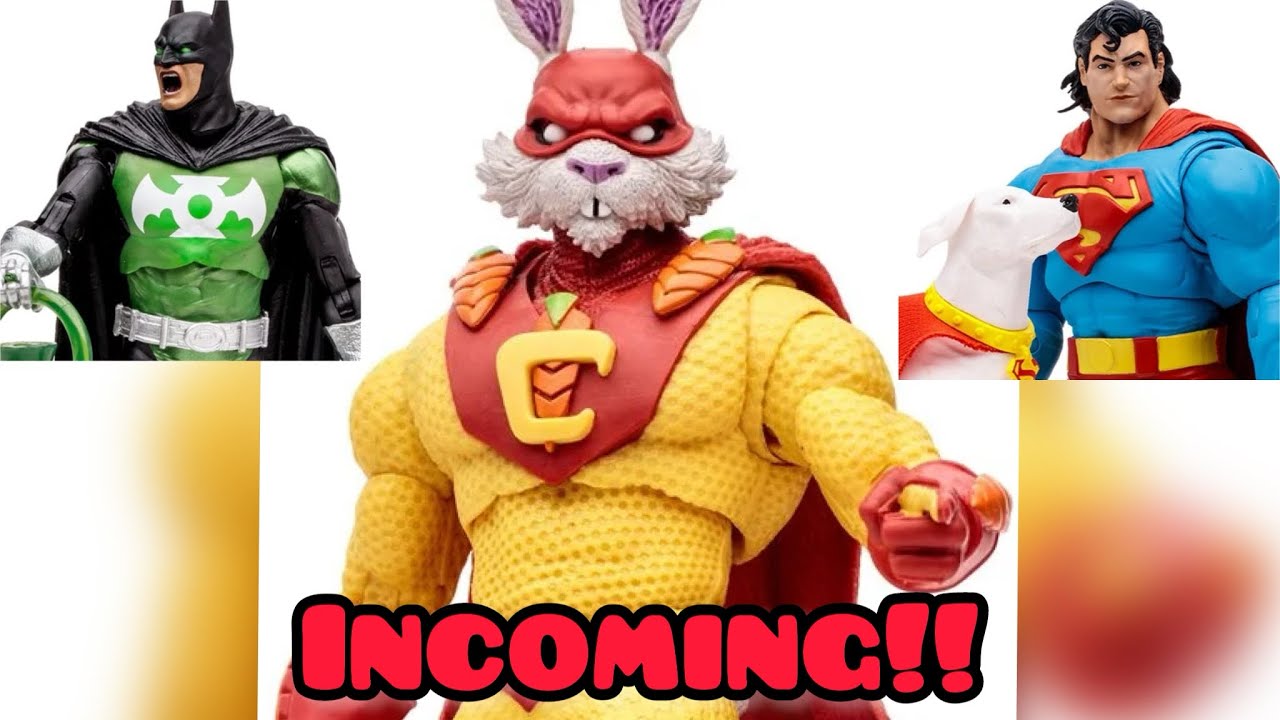 Captain Carrot, Krpto and so Much More Coming from McFarlane!