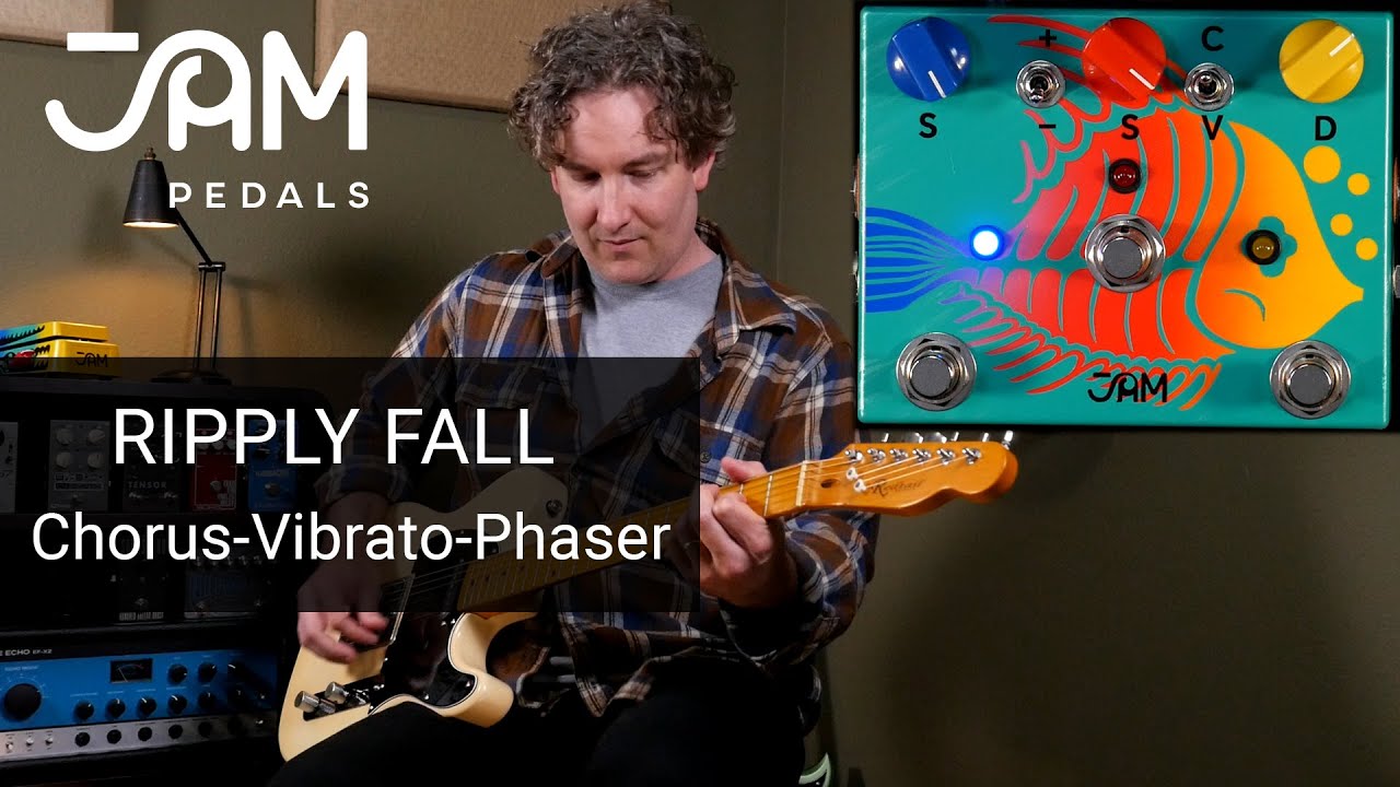 Jam Pedals Ripply Fall - Chorus/Vibrato & Phaser