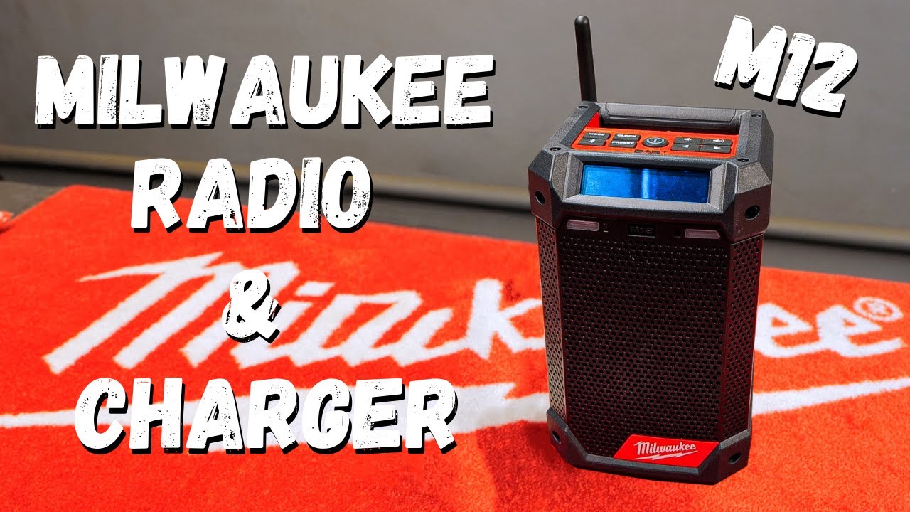 MILWAUKEE M12 DAB+ Bluetooth Radio and Battery Charger