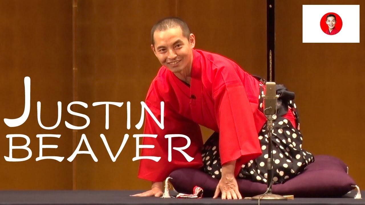 ”Justin Beaver” Japanese Rakugo