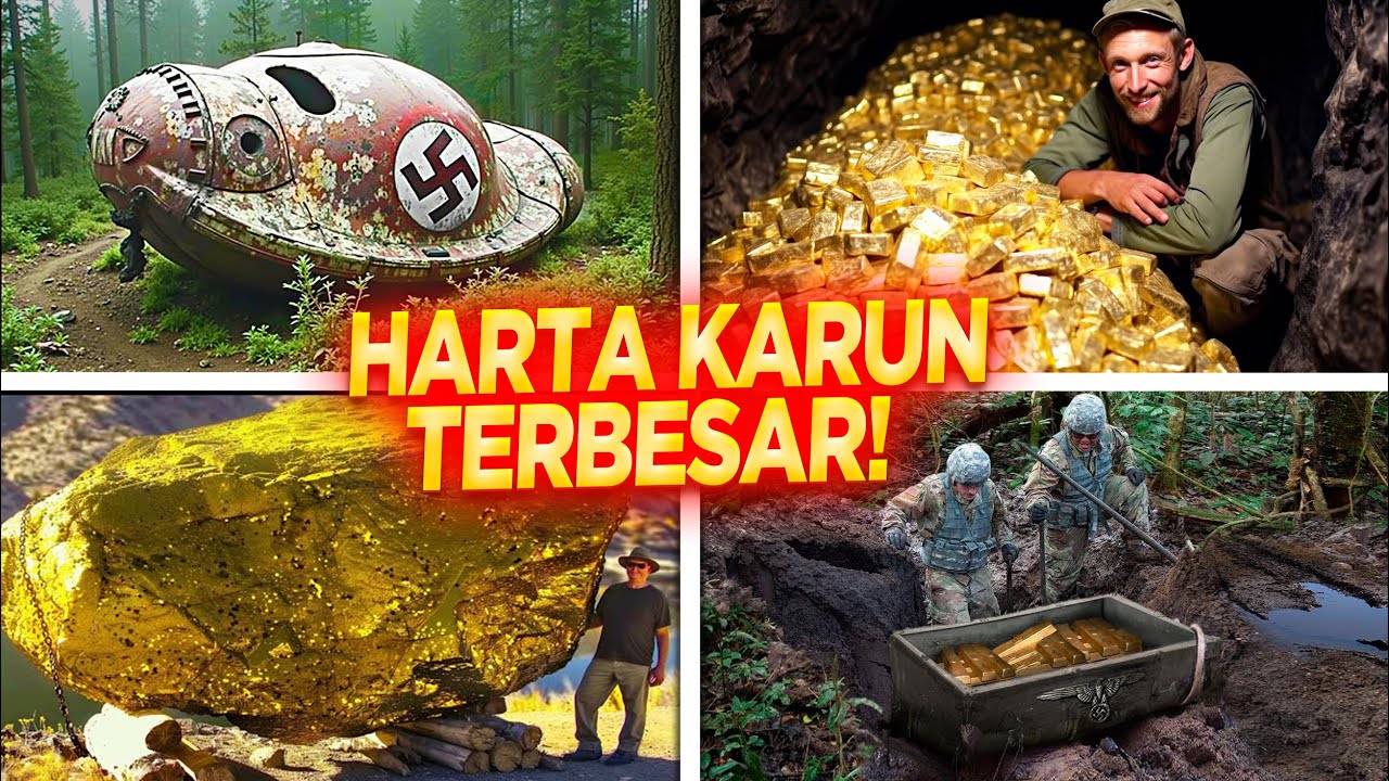 AUTO KAYA RAYA!! Inilah Harta Karun Dunia Tergokil yang Pernah Ditemukan Manusia!