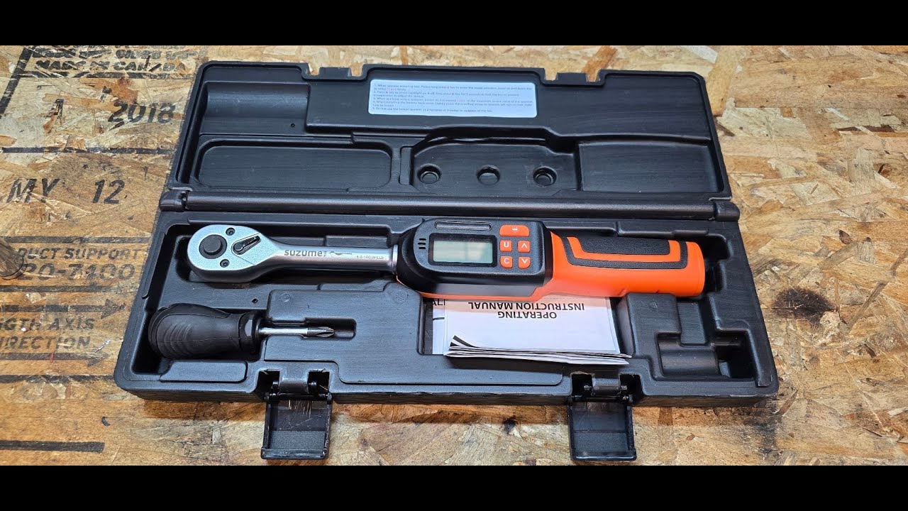 Suzume 3/8 Drive Digital Torque Wrench +/- 2% Accuracy Test