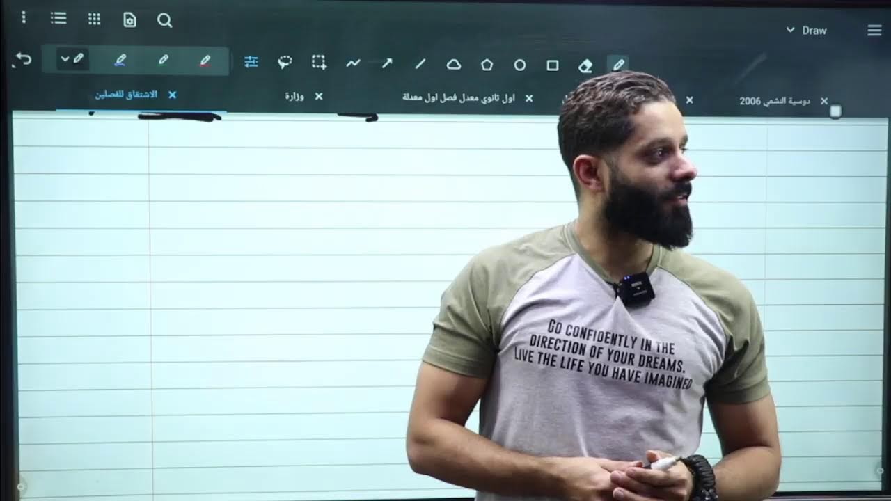 الاشتقاق للفصلين