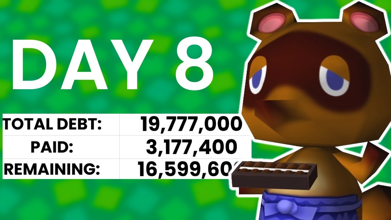 Paying Every Debt in Every Animal Crossing Game! (Day 8)