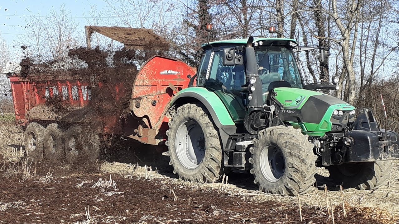 DEUTZ FAHR TTV 6140 + SPANDILETAME 3 ASSI F.LLI ANNOVI RS200
