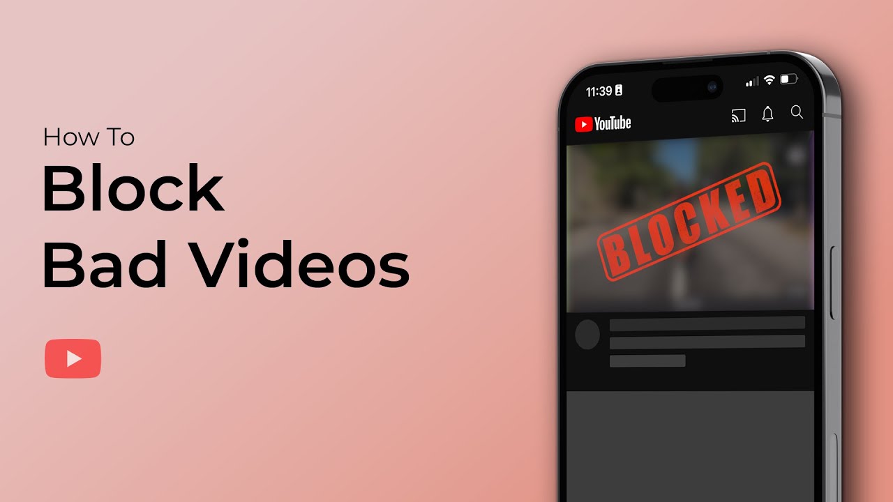 How To Block Bad Videos On YouTube?