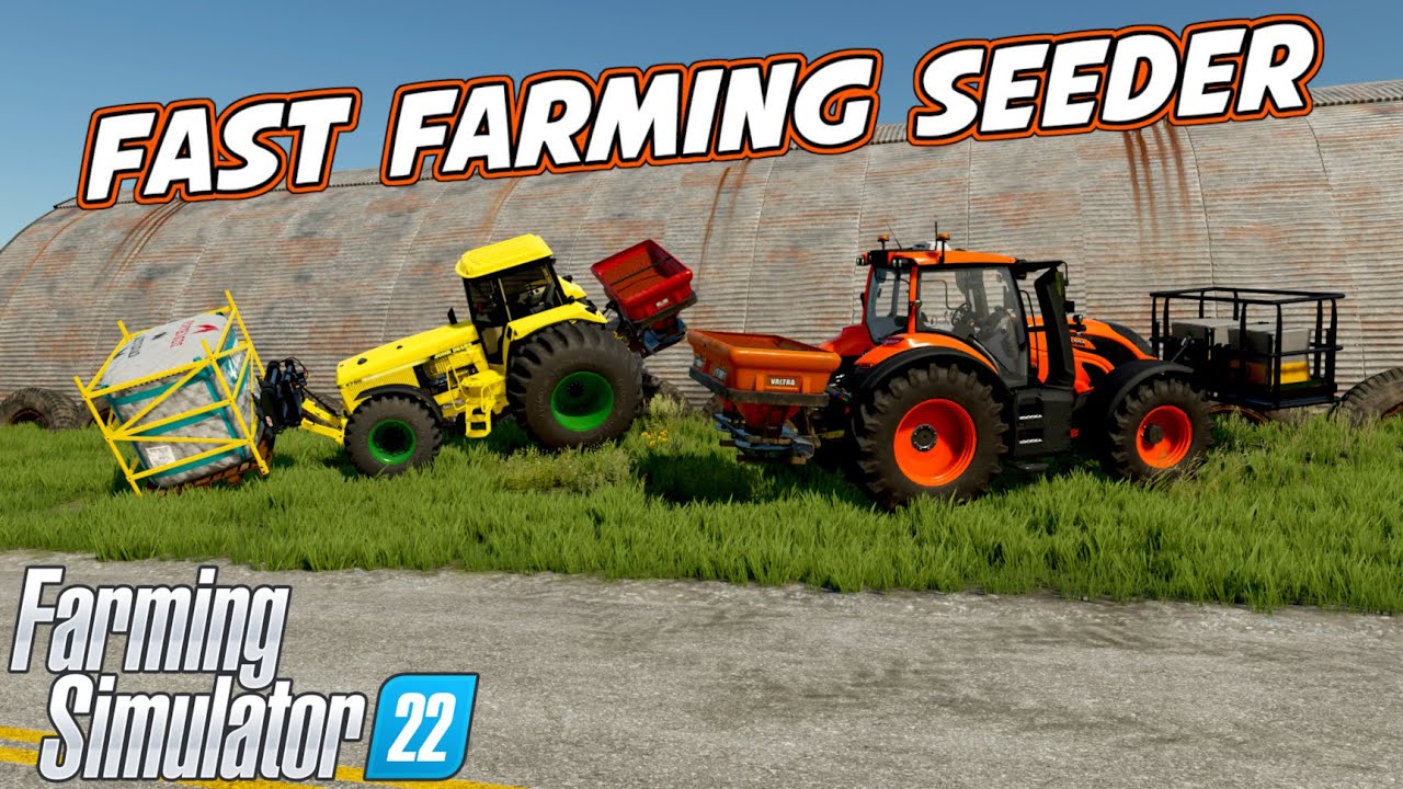 Это самый быстрый способ сеять | Farming Simulator 22