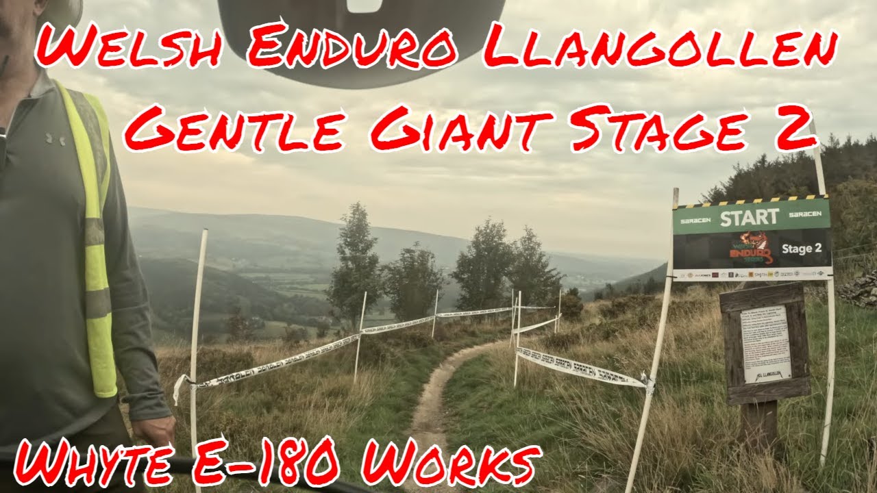Welsh Enduro Llangollen dh Gentle Giant Stage 2 Race Run