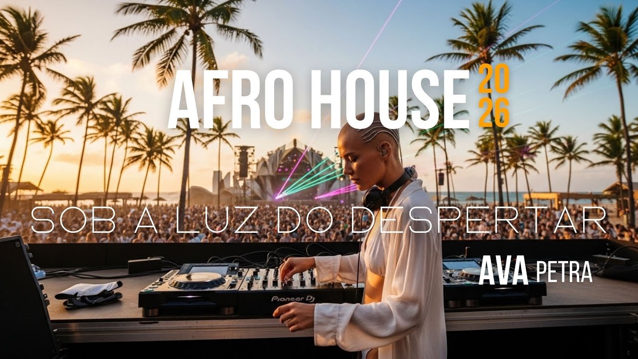 Afro House 2026 | DJ AVA Petra - SOB A LUZ DO DESPERTAR @Vibração de luz