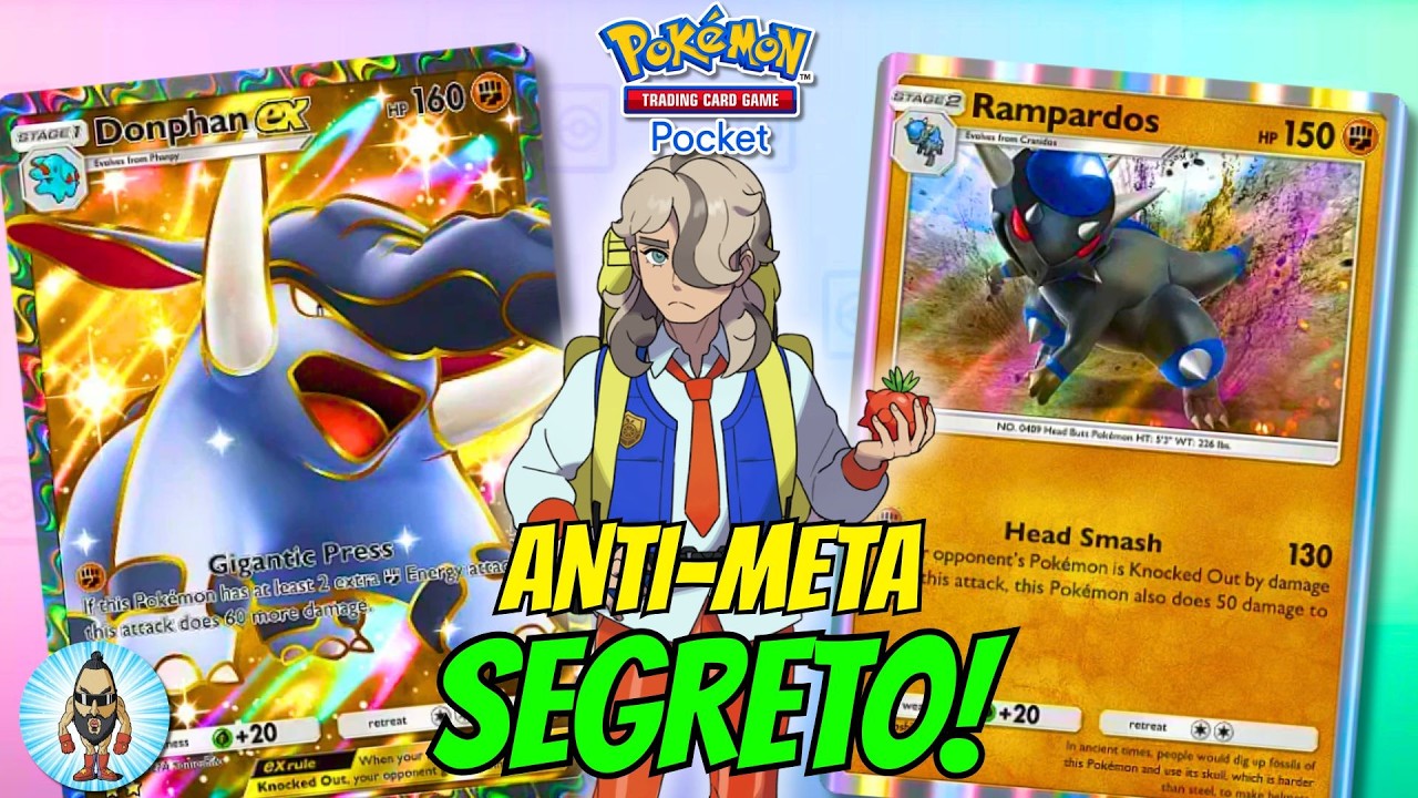 DRITTI IN MASTERBALLL COL DECK DONPHAN RAMPARDOS! - Pokèmon TCG Pocket