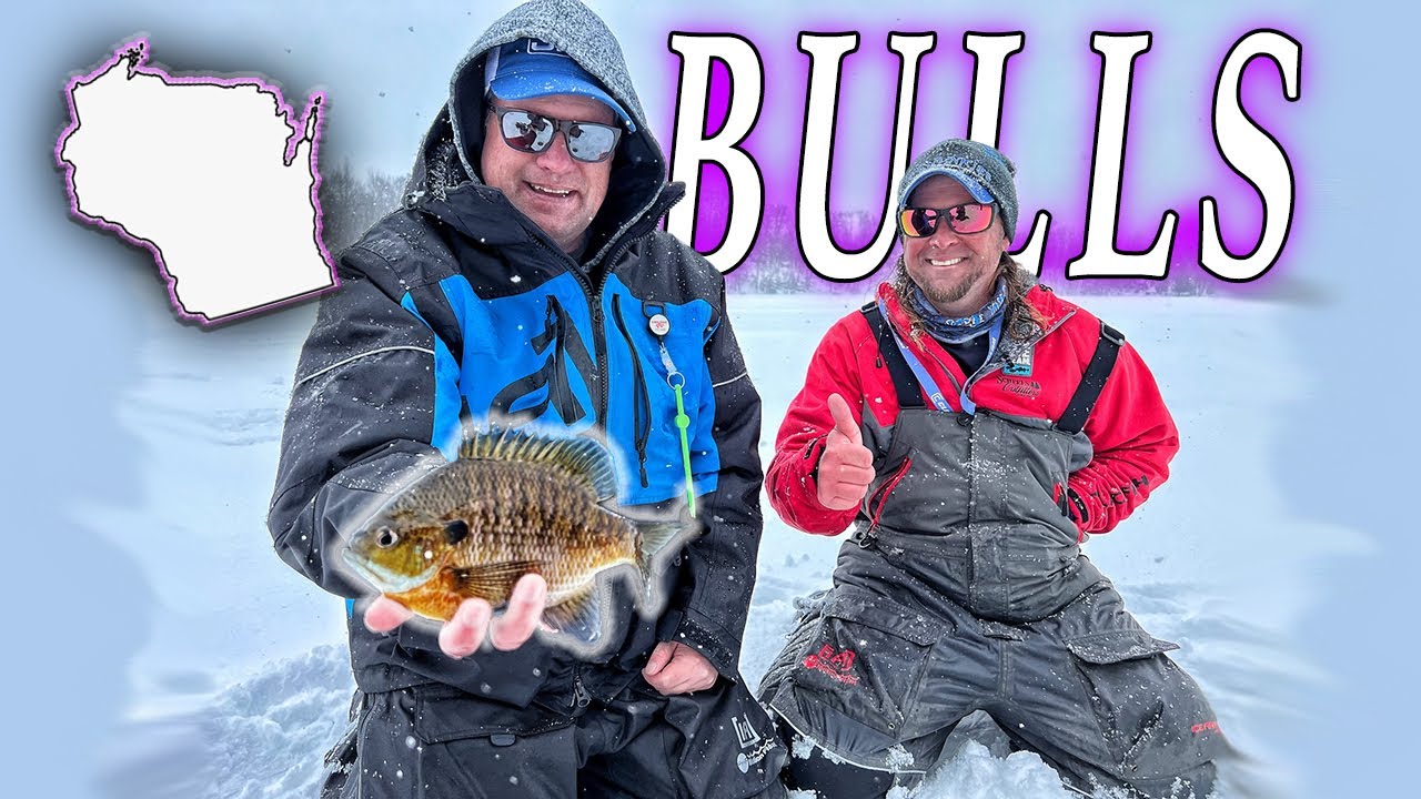 Ice Fishing Big Bluegills | Wisconsin