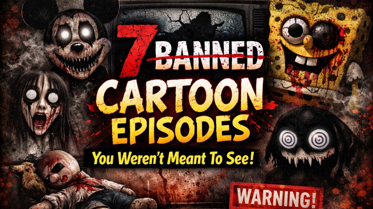 These 7 Cartoon Episodes Were BANNED… For a Scary Reason
