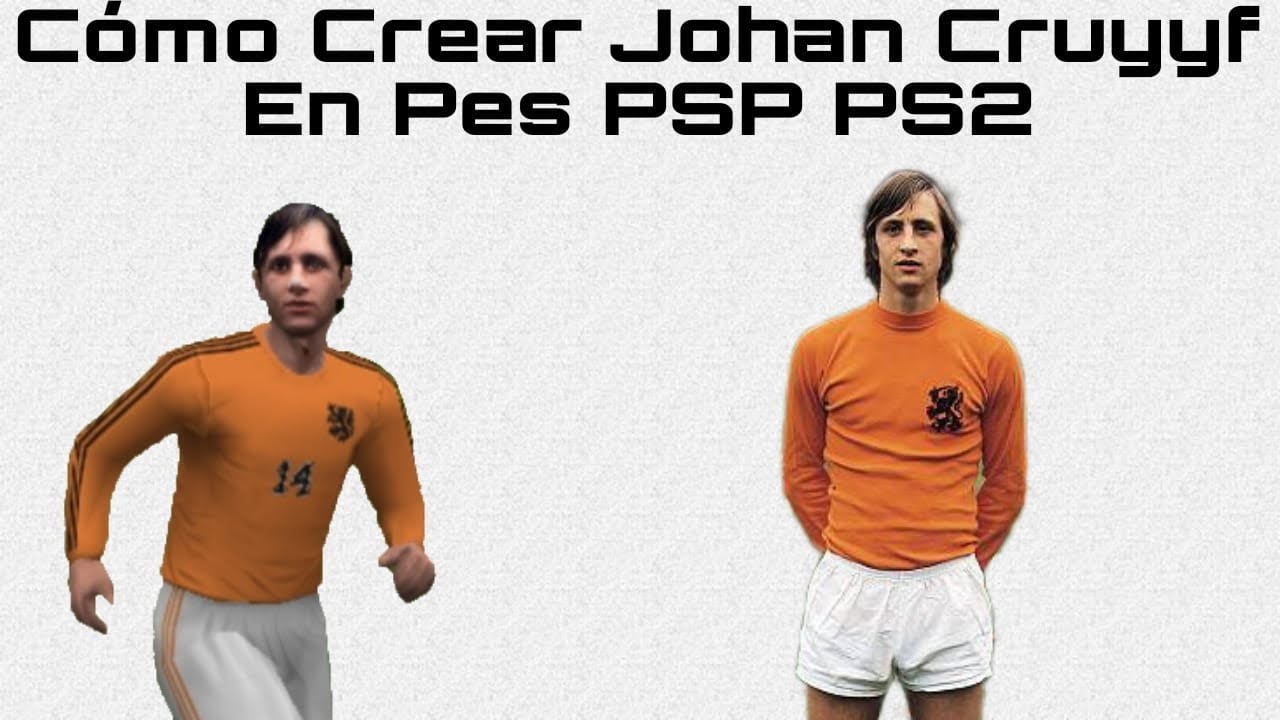 Como Crear A Johan Cruyff En Pes PS2 (TheSebas667)