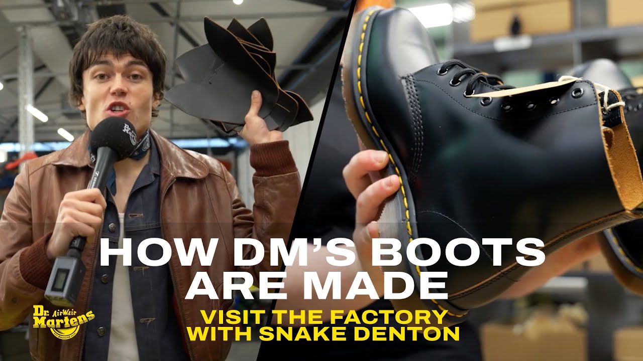 Как производятся ботинки Dr. Martens | Сделаны прочными. Сделаны на века