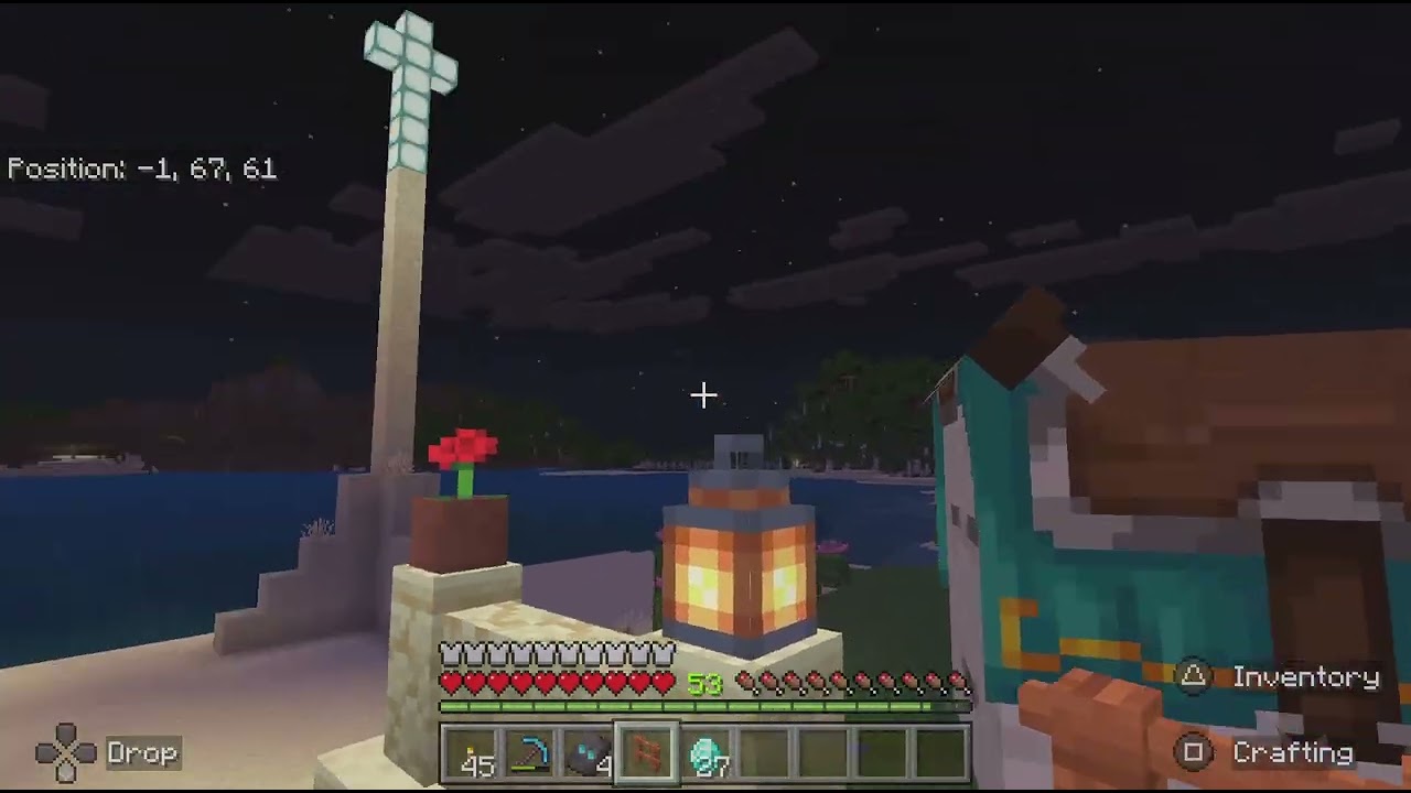 Minecraft - Secret Return Home From The Nether ☝️😵👌💥🏞️