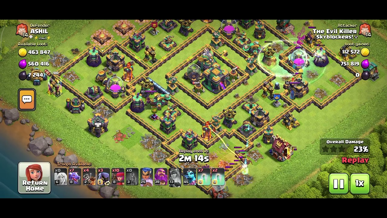 Strong Town hall 13 attack strategy 