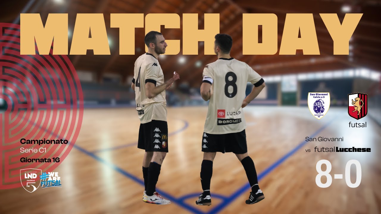 CAMPIONATO SERIE C1 24/25 San Giovanni - futsal Lucchese