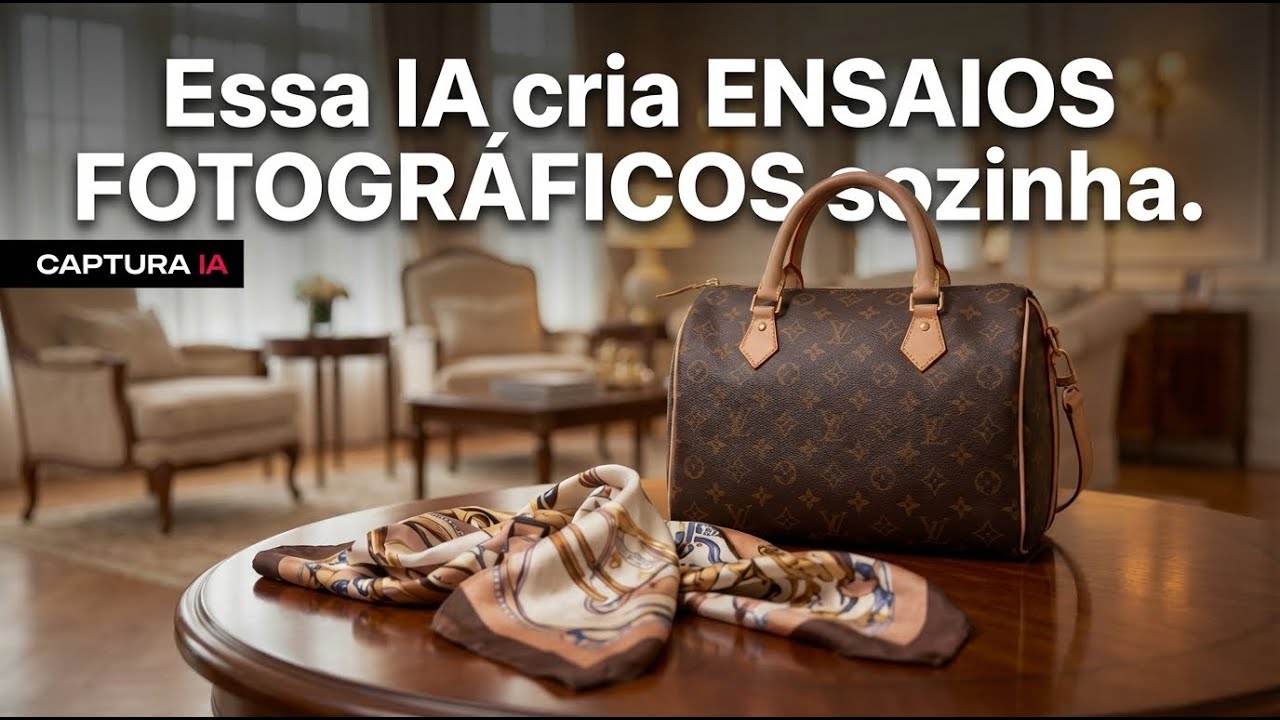 Essa IA cria ENSAIOS FOTOGRÁFICOS | Captura IA