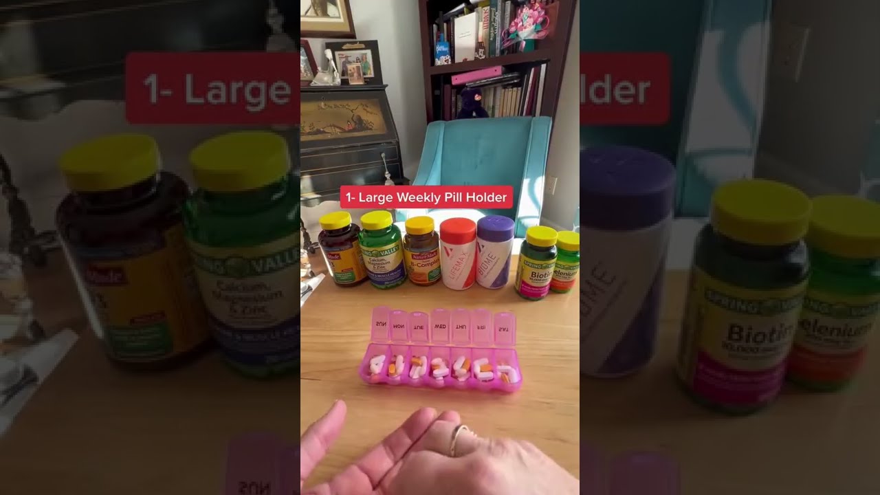 Vitamin & Supplement Organization Tip #shorts