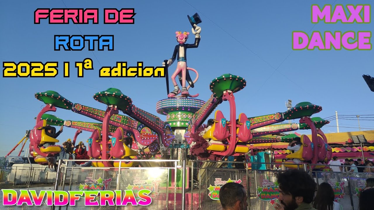 Maxi Dance - Feria de Rota 2025 |🎡| DavidFerias |🎡|