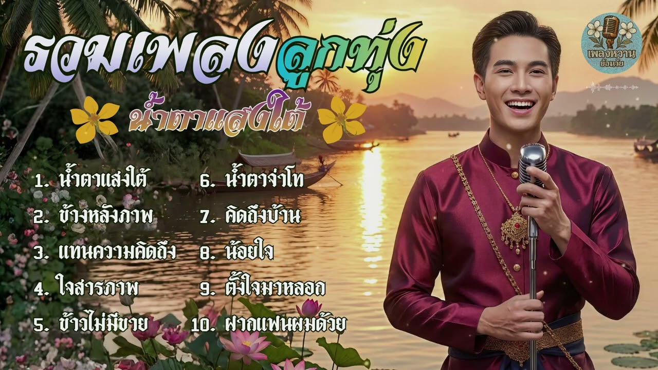 รวมเพลงลูกทุ่ง [ต้นคูณ cover] : อมตะ น้ำตาแสงใต้ : เพลงหวานย้อนวัย