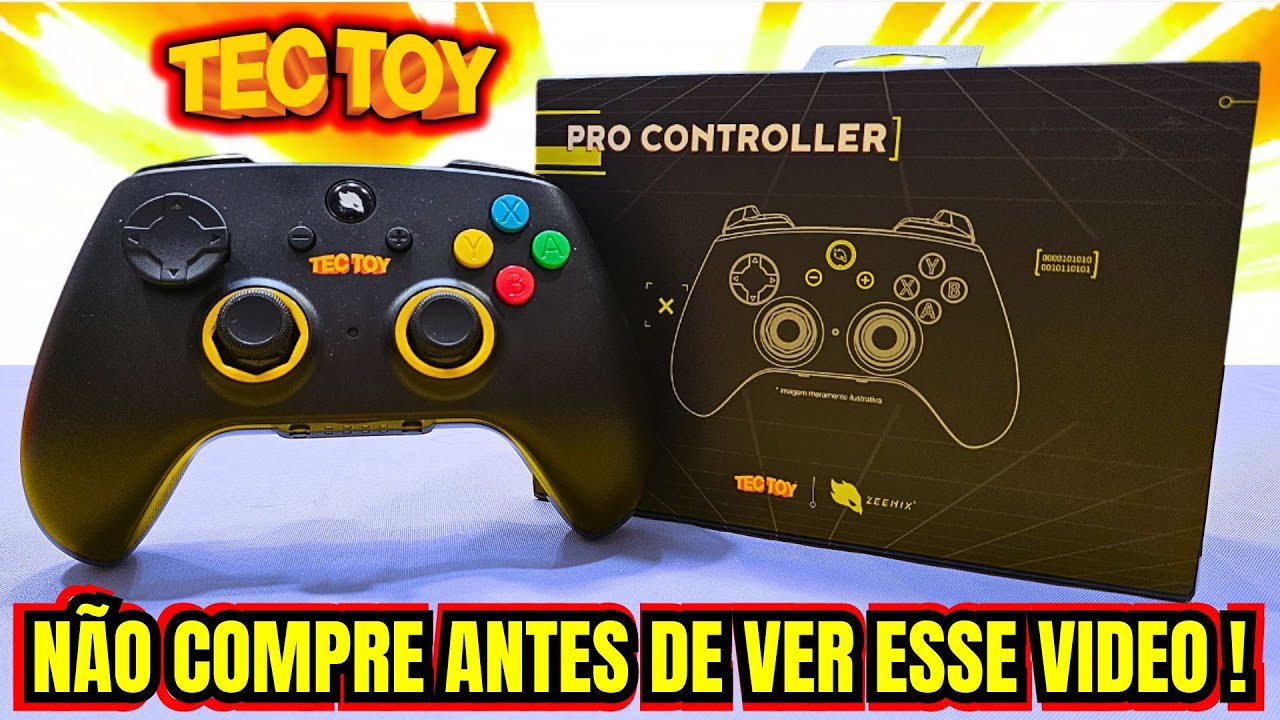 TECTOY ZEENIX PRO CONTROLE NÃO COMPRE ANTES DE VER ESSE VIDEO !