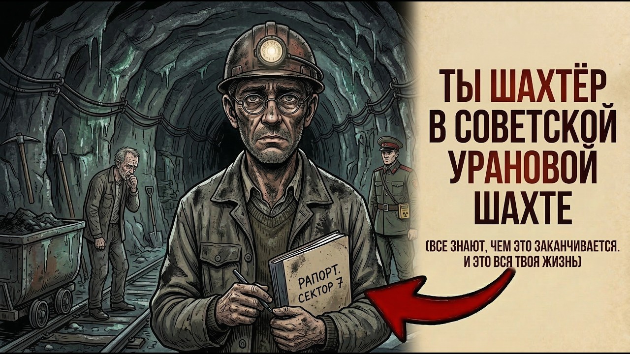 Ты — шахтёр на урановом руднике СССР. Все знают чем это кончится. (и это вся твоя жизнь)