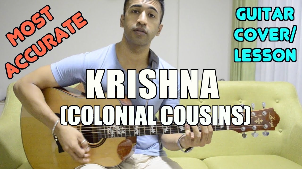 Krishna | Colonial Cousins | Guitar Cover + Lesson
