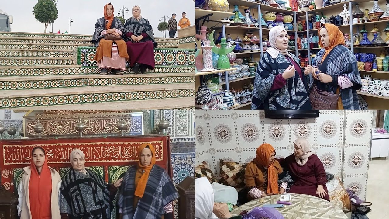 شايلاه امولاي ادريس خدوج فرحات بالمسارية لي ساريناها😍  دعواتكم معاها 🤲ربي يحقق لها دكشي لي كطلب