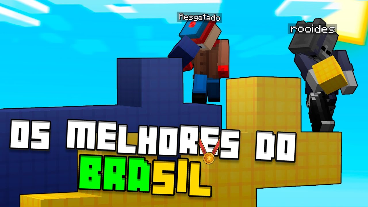 A MELHOR DUPLA DE TELLY BRIDGERS DO MINECRAFT BEDWARS (Mush)