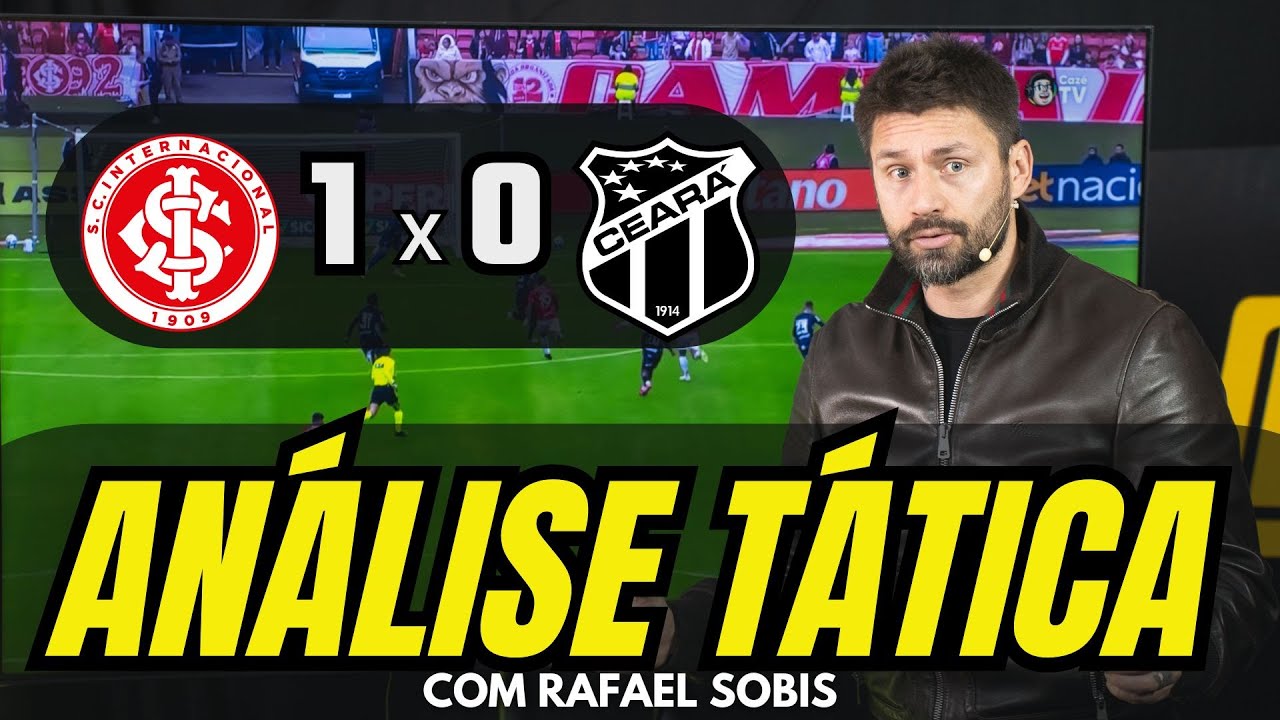RAFAEL SOBIS FAZ ANÁLISE TÁTICA DE INTER 1 X 0 CEARÁ, PELO BRASILEIRÃO 2025