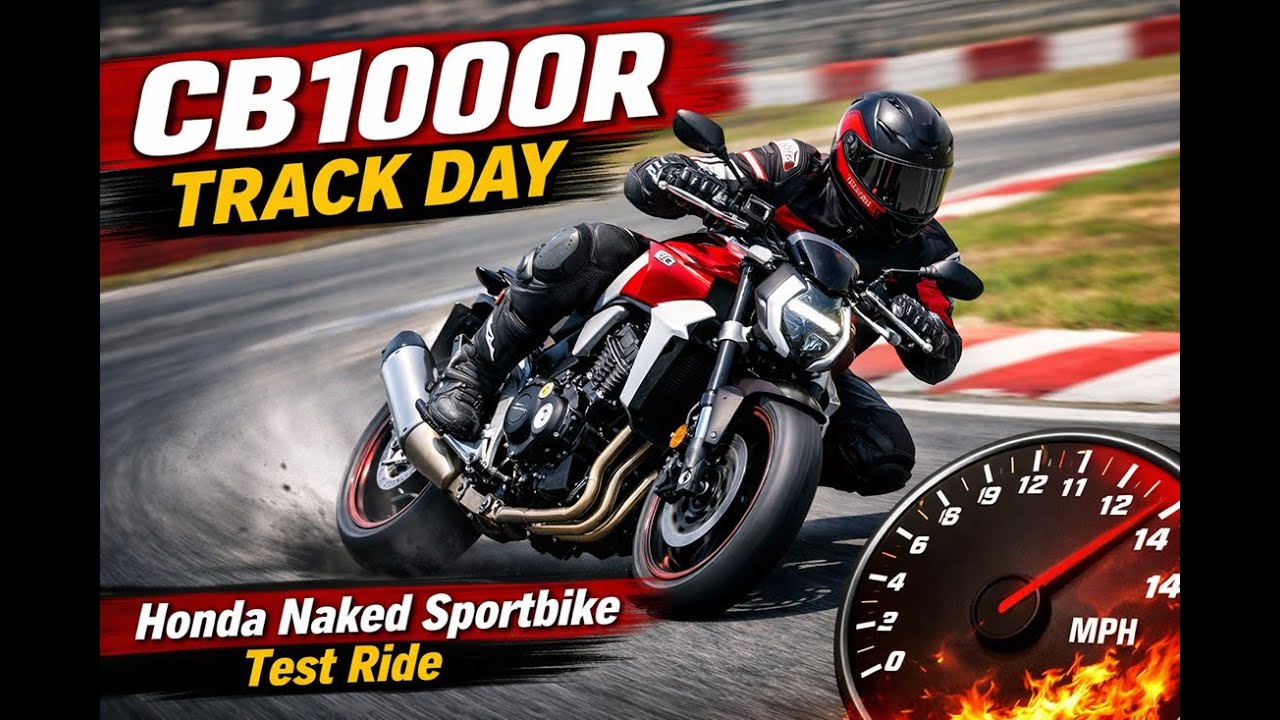 Honda CB1000R Track Day - Full Speed Test